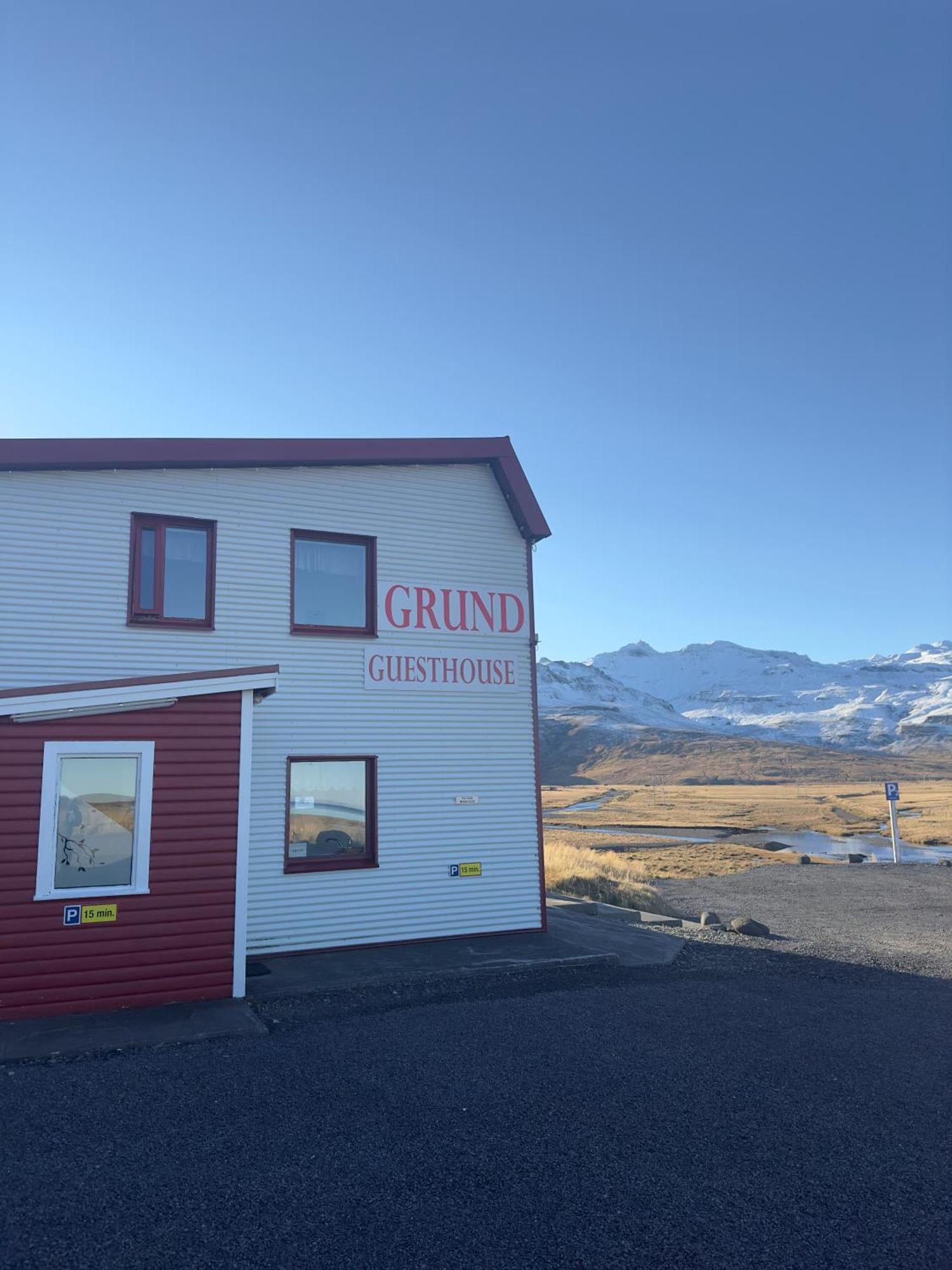 Hotel Grund í Grundarfirdi Grundarfjordur Exterior foto
